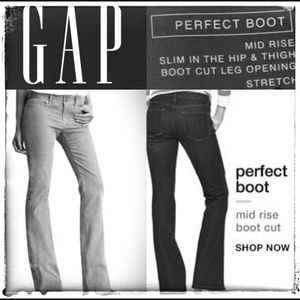 GAP 1969 perfect boot corduroy pants size 27 or 4